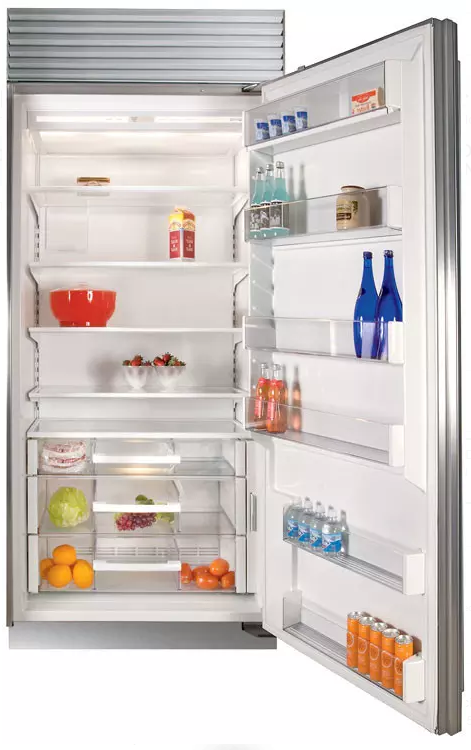 Sub-Zero® 23.5 Cu. Ft. Stainless Steel Built In Refrigerator-0