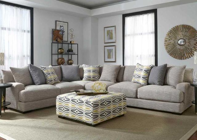 Franklin™ Barton 4-Piece Hannigan Fog Sectional-2