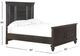 Magnussen Home® Calistoga Weathered Charcoal King Shutter Panel Bed-2