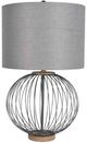 Lamps Per Se Brown/Distressed Iron Table Lamp-0