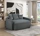 Homelegance® Tomball Dark Gray Oversized Chaise Lounge-1