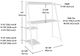 Sauder® North Avenue® Faux Concrete Office Desk with Hutch-3