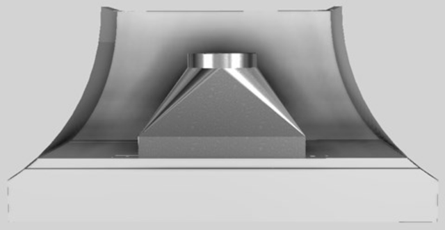 Vent-A-Hood® Designer Series 60" Stainless Steel Wall Mounted Range Hood-2