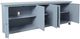 Jofran Inc. Isabella Blue 86" Mirrored Accent Cabinet-4