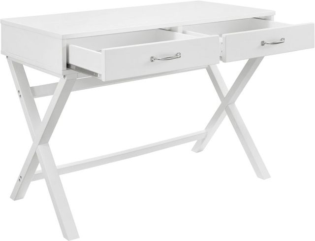Linon Penney White Writing Table -3