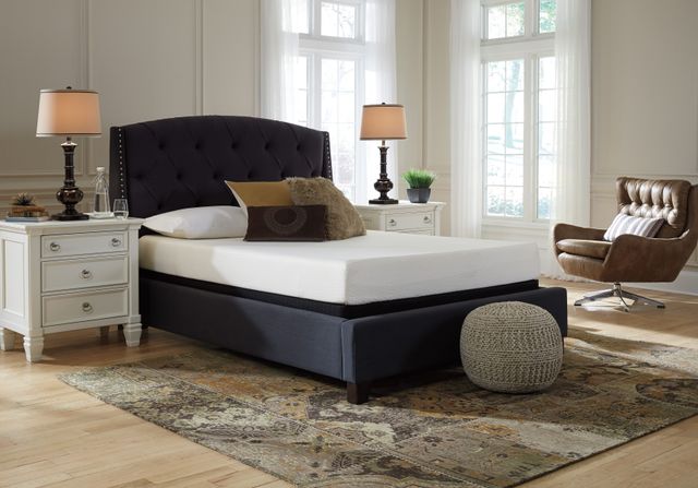 Sierra Sleep® by Ashley® Chime 8" Memory Foam Medium Tight Top Queen Mattress in a Box-10