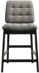 Coaster® Redbridge 2-Piece Black/Gray Upholstered Counter Stool Set-4