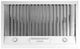 Unique® Appliances Classic Retro 36" Marshmallow White Under Cabinet Range Hood-2