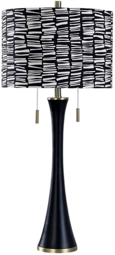 Stylecraft Brigg Black Table Lamp-0