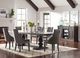 Coaster® Phelps 8-Piece Antique Noir/Gray Dining Set-1