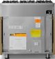 Viking® 5 Series 36" Golden Hour Pro Style Dual Fuel (LP) Range with Polished Chrome Trim-4