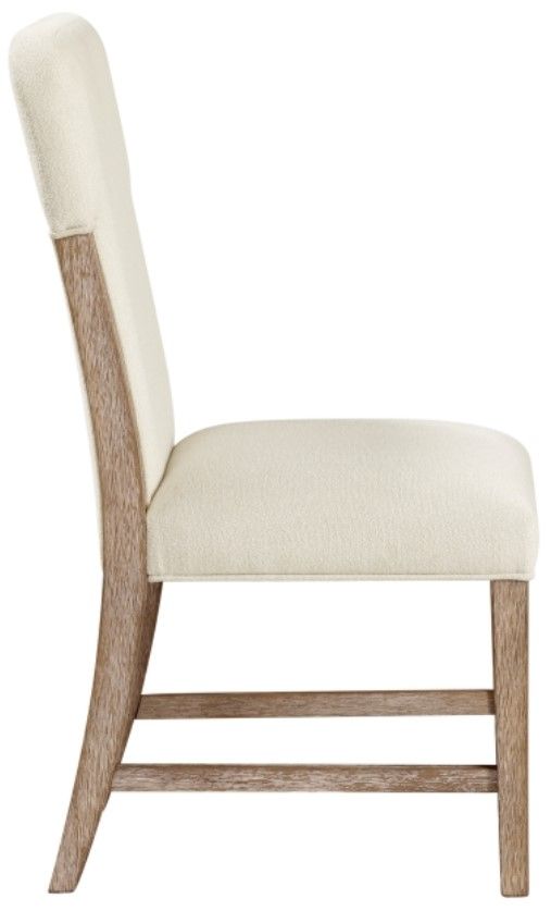 Homelegance® Wilshire Beige Side Chair-3