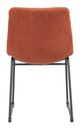 Zuo Modern Smart Burnt Orange Dining Chair-3