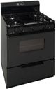 Premier 30" Black Freestanding Gas Range-0
