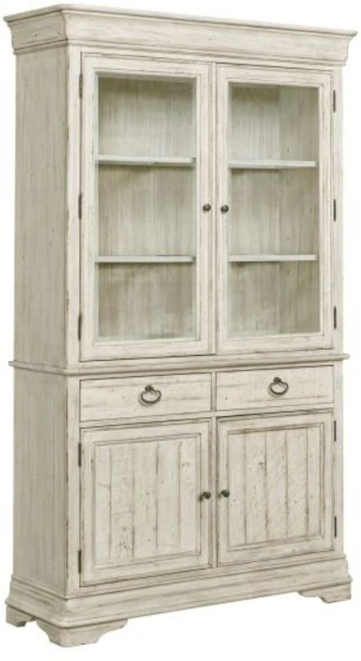 Kincaid® Selwyn Cottage White Ranier Display Cabinet-0
