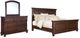 Millennium® by Ashley Porter 5-Piece Rustic Brown California King Panel Bed-0