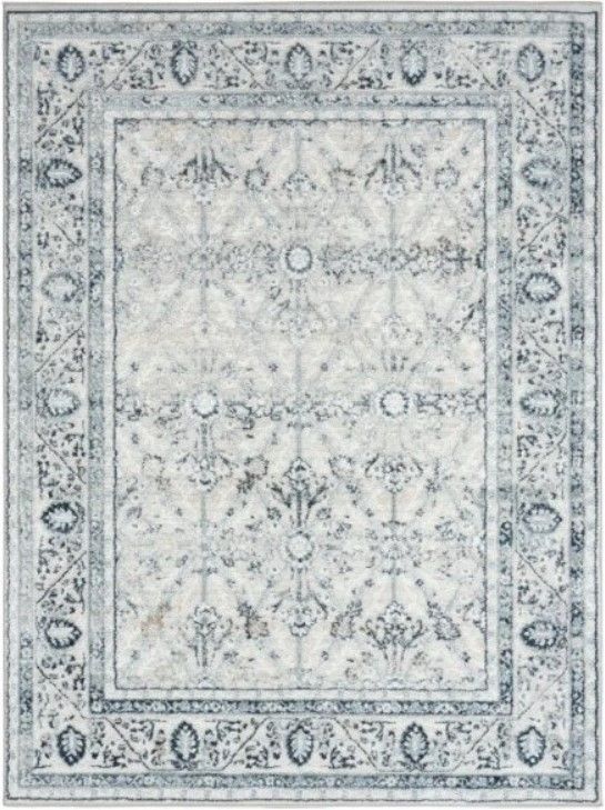 Nourison Home™ Dekor Gray Navy 5'x7' Style 1 Area Rug-0
