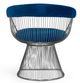VIG Furniture Modrest Lauren Blue/Stainless Steel Dining Chair-3