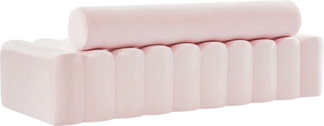 Meridian Furniture Melody Pink Velvet Sofa-2
