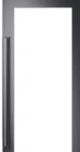 Dacor® 24" Graphite Stainless Right Hinge Column Refrigerator Glass Door Panel Kit-1