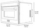 ZLINE Autograph Edition 24" 1.6 Cu. Ft. Stainless Steel Built-in Convection Microwave Oven with Champagne Bronze Helix Handle-1