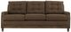 International Furniture Direct Xel-Ha II Dark Hay Brown/Brown Sofa-1