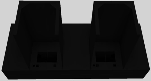 Vent-A-Hood® 54" Black Contemporary Wall Mounted Range Hood-2
