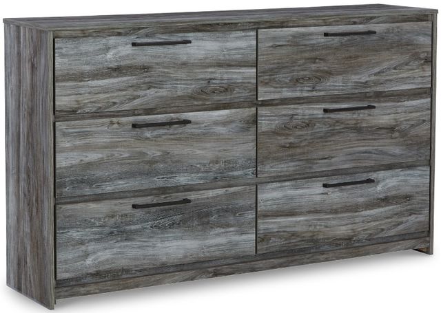 Signature Design by Ashley® Baystorm 3-Piece Gray King Panel Bed Set-2