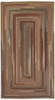 Capel Rugs Gramercy Cinnabar 27" x 48" Concentric Rectangle Throw Rug-0