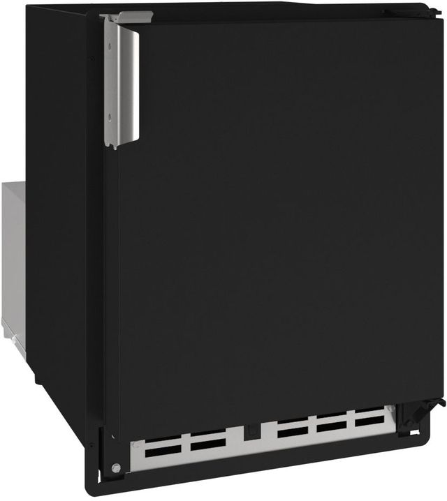 U-Line® Marine Series 14" 23 lb. Black Solid Ice Maker-0