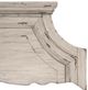 American Woodcrafters 1910 Providence Antique White Queen Panel Bed-2
