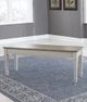 Signature Design by Ashley® Skempton Distressed Grayish White Storage Bench-4