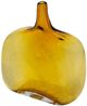 A & B Home Diana Warm Amber Sunlight Handcrafted Glass Vase-1