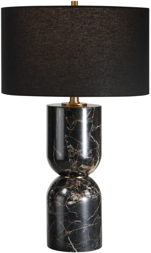 Renwil® Enri Natural Black Table Lamp-3