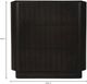 Moe's Home Collection Povera Black Nightstand-4