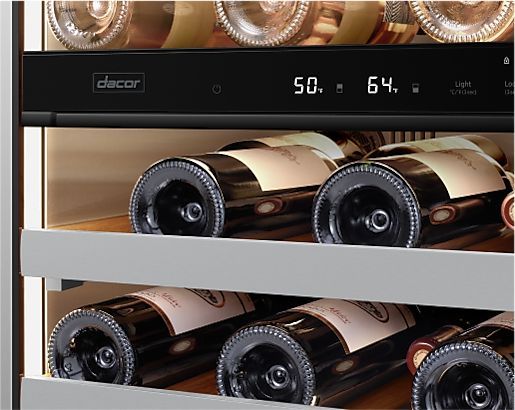 Dacor® 24" 4.7 Cu. Ft. Panel Ready Undercounter Wine Cooler-2