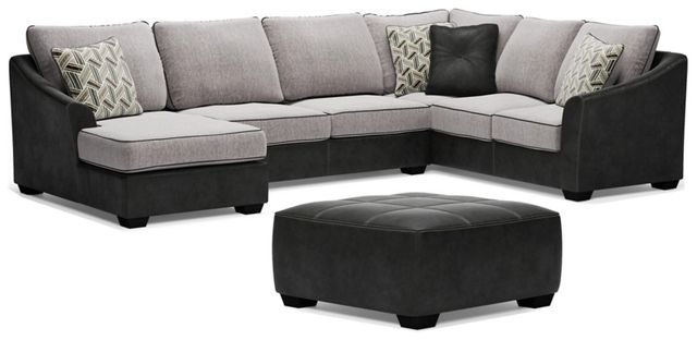 Signature Design by Ashley® Bilgray 2-Piece Pewter Living Room Set-0