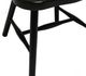 TEI Windswept Shores Black Rub-Thru Farmhouse Side Chair-2