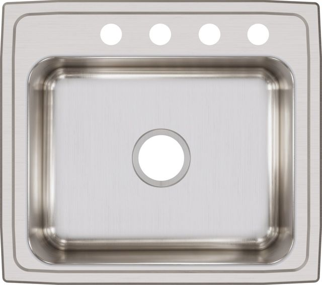 Elkay Lustertone® Classic Lustrous Satin 22" x 19-1/2" Single Bowl Drop-in Sink-0