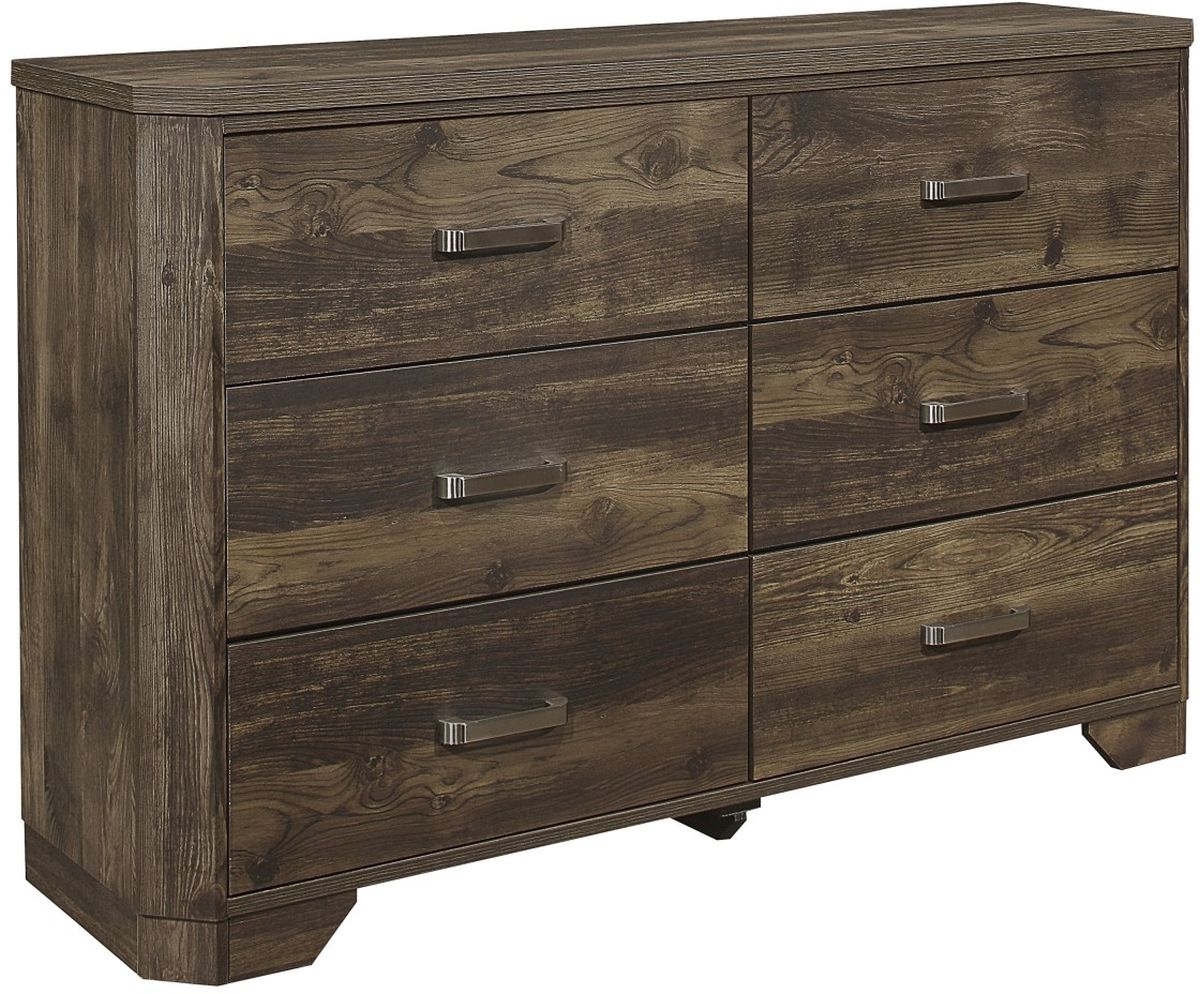 Homelegance® Jocelyn Rustic Brown Dresser | Fischer Furniture | Rapid ...