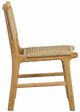 Dovetail Furniture Dallas Natural Wooden Outdoor Dining Chair-2