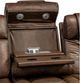 Signature Design by Ashley® Mestrino Hickory Power Reclining Sofa with Adjustable Headrest -4