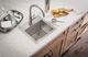 Elkay Allure Satin Stainless Steel Single Hole Kitchen Faucet-1
