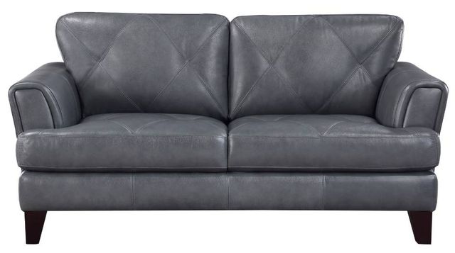 Homelegance® Thierry Burnish Gray Loveseat-2