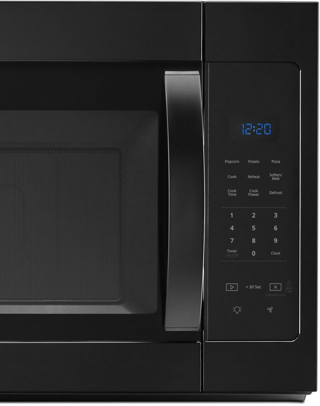 Whirlpool® 1.7 Cu. Ft. Black Over the Range Microwave-5
