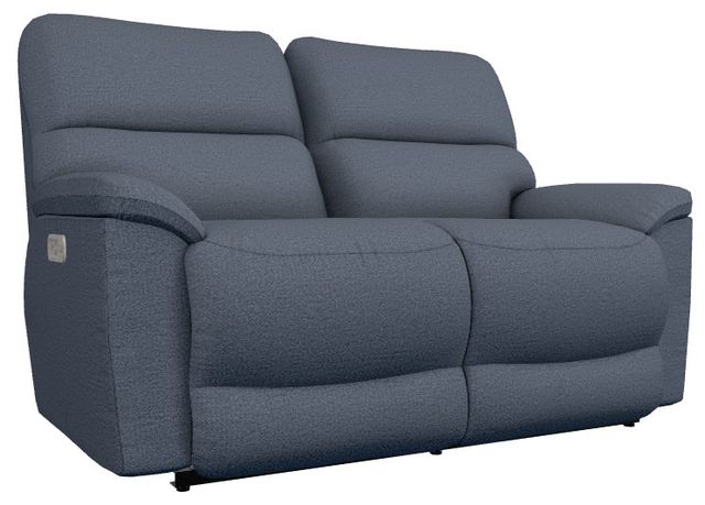 La-Z-Boy® Brooks Midnight Power Reclining Loveseat with Headrest-0