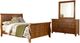 Liberty Furniture Grandpas Cabin 3-Piece Aged Oak Queen Sleigh Bedroom Set-0