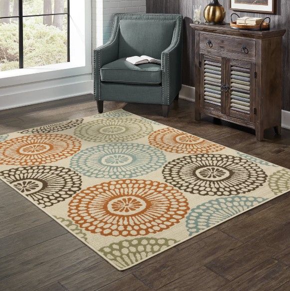 Oriental Weavers™ Montego 5'x8' Style 1 Area Rug-1