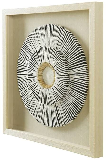 StyleCraft Paper Shell Disk Wall Art-1