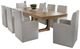 Parker House® Escape 9-Piece Glazed Natural Oak Dining Set with Caster Chairs-0